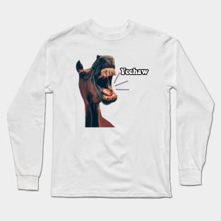 Yeehaw Cowboy Long Sleeve T-Shirt